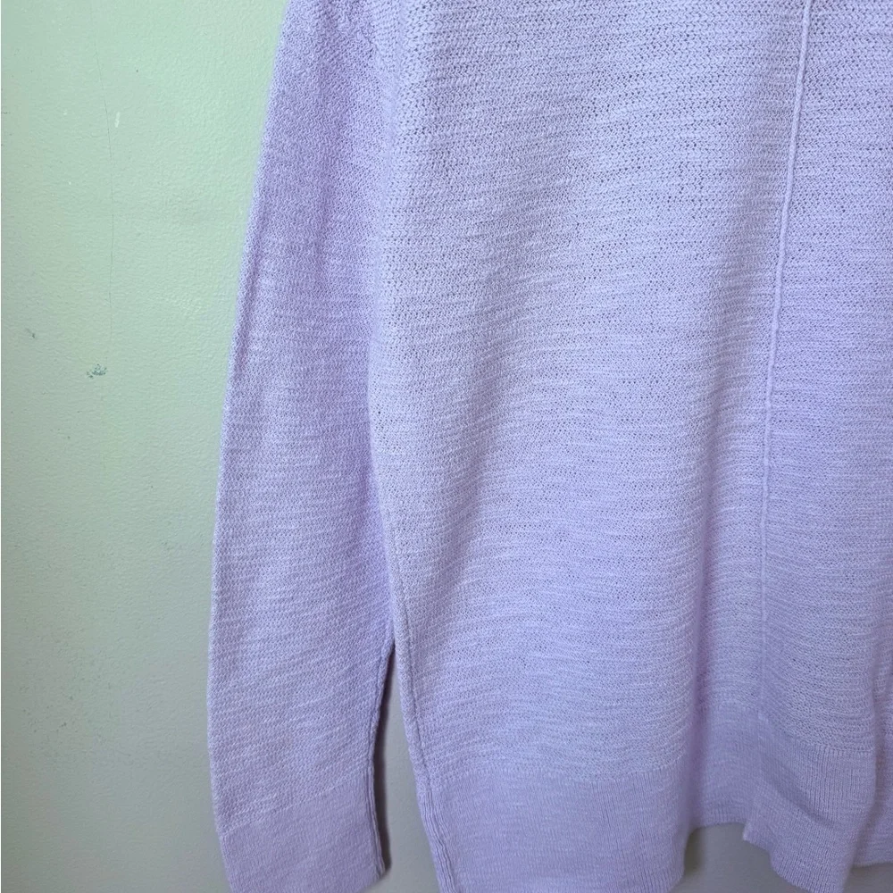 GAP Light Purple V-Neck Women's Cotton Sweater - Picture 5 of 5